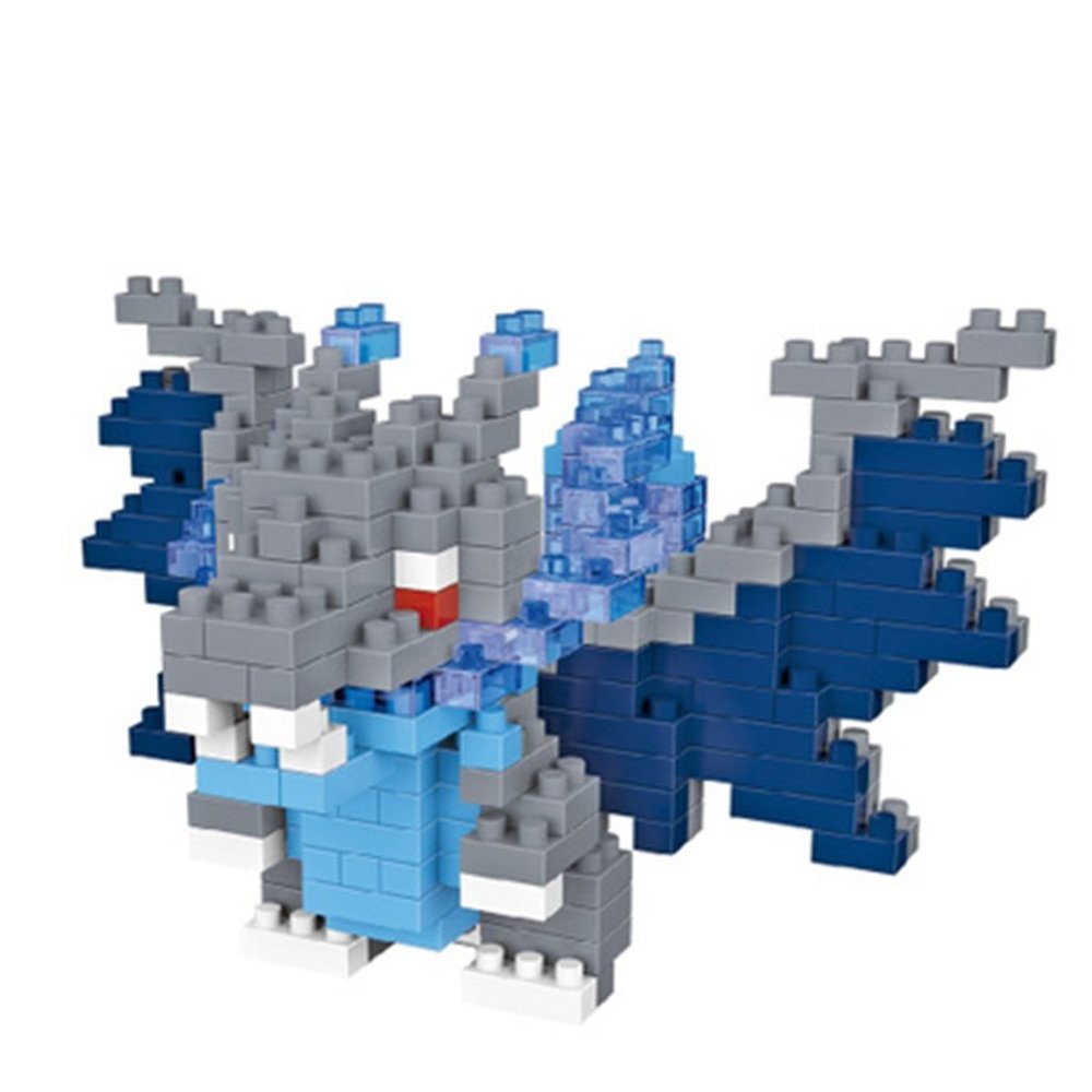 LNO Mini Block  Charizard X Bird Dragon Pokemon